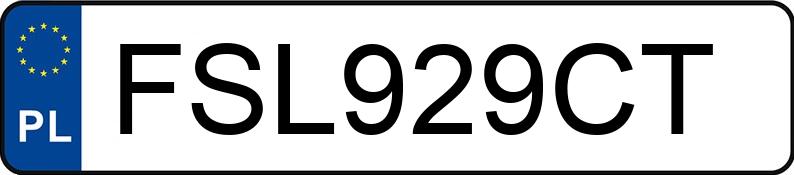 Numer rejestracyjny FSL 929CT posiada KIA RIO - FSL929CT