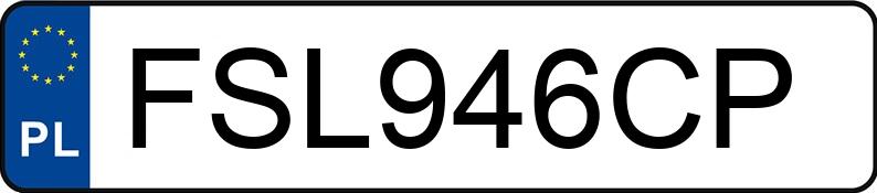 Numer rejestracyjny FSL 946CP posiada VOLKSWAGEN PASSAT - FSL946CP