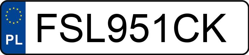 Numer rejestracyjny FSL 951CK posiada MERCEDES-BENZ E 300 - FSL951CK