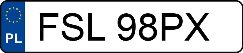 Numer rejestracyjny FSL 98PX posiada FSC-LUBLIN ŻUK A 11 - FSL98PX