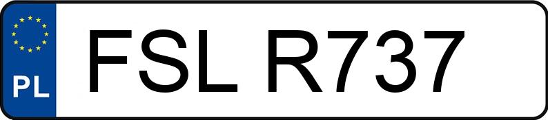 Numer rejestracyjny FSL R737 posiada SIMSON Skutery S 53 - FSLR737 Numer rejestracyjny FSL R737 posiada SIMSON Skutery S 53 - FSLR737