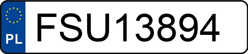 Numer rejestracyjny FSU 13894 posiada BMW 318 I - FSU13894 Numer rejestracyjny FSU 13894 posiada BMW 318 I - FSU13894