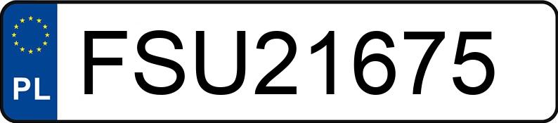 Numer rejestracyjny FSU 21675 posiada MAZDA PREMACY - FSU21675