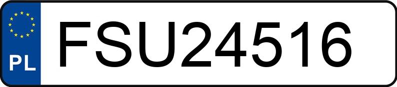 Numer rejestracyjny FSU 24516 posiada MULTICAR M 2510 - FSU24516