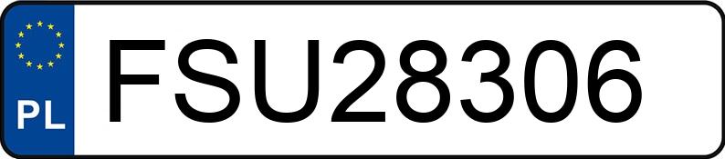 Numer rejestracyjny FSU 28306 posiada DAEWOO / FSO Leganza 2.0 Kat. MR`00 SX - FSU28306