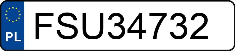 Numer rejestracyjny FSU 34732 posiada AUDI A3 - FSU34732