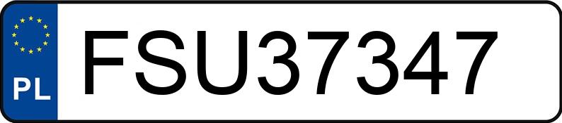 Numer rejestracyjny FSU37347 posiada BMW 523i Kat. MR`95 E39 523i Kat. MR`95 E39