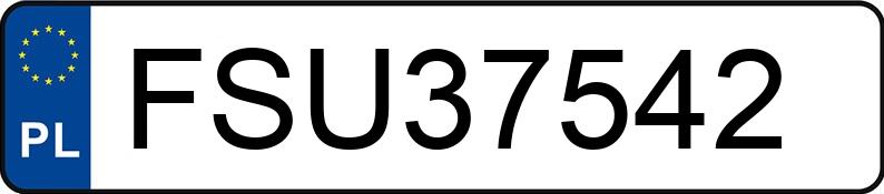 Numer rejestracyjny FSU 37542 posiada SEAT LEON - FSU37542 Numer rejestracyjny FSU 37542 posiada SEAT LEON - FSU37542