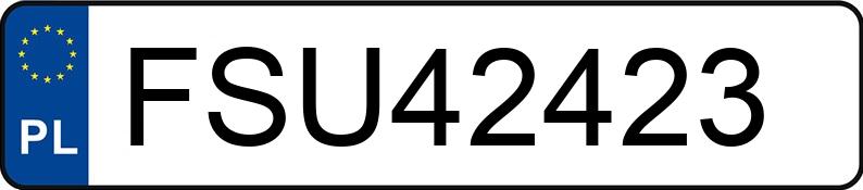 El número de registro FSU 42423 tiene VOLKSWAGEN Passat B7 2.0 TDI-CR MR`10 E5 Comfortline BMT DSG - FSU42423