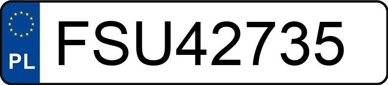Numer rejestracyjny FSU 42735 posiada AUDI A6 Allroad 45 TDI MR`20 E6d C8 Tiptronic - FSU42735