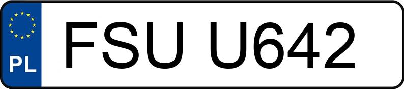 Numer rejestracyjny FSU U642 posiada BMW 318i Kat. E30 318i Kat. E30 - FSUU642