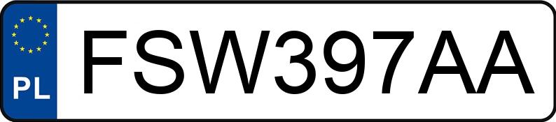 Numer rejestracyjny FSW 397AA posiada SETRA S 315 UL - FSW397AA