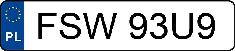 Registreringsnummeret FSW 93U9 har SAME SOLARIS 35 DT B - FSW93U9