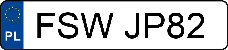 Numer rejestracyjny FSW JP82 posiada FIAT Doblo Cargo 1.9 JTD Kat. MR`01 1.9t Doblo Cargo 1.9 JTD Kat. MR`01 1.9t - FSWJP82