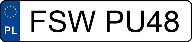 Numer rejestracyjny FSW PU48 posiada BMW 318I - FSWPU48 Numer rejestracyjny FSW PU48 posiada BMW 318I - FSWPU48