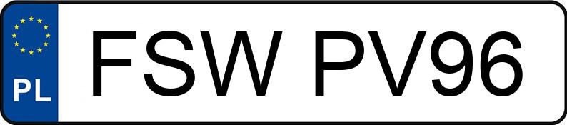 Numer rejestracyjny FSW PV96 posiada SCANIA Seria P/G/R/S R 500 A4x2EB - FSWPV96