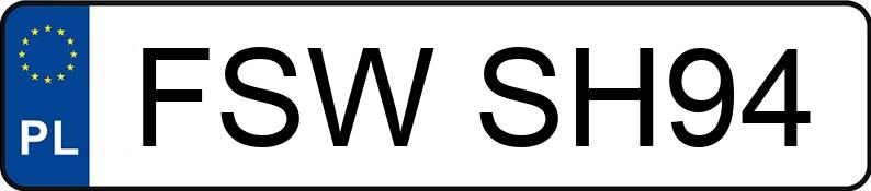 Numer rejestracyjny FSW SH94 posiada VOLKSWAGEN Caddy 2.0 TDI MR`15 E6 2.3t Caddy 2.0 TDI MR`15 E6 2.3t - FSWSH94