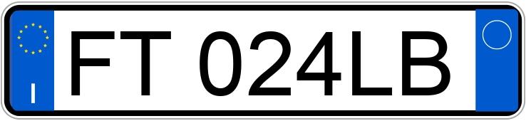 Numer rejestracyjny FT024LB posiada FORD Kuga 2a serie