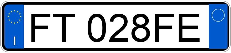 Numer rejestracyjny FT028FE posiada JEEP Renegade