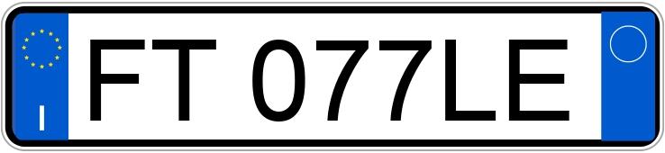 Numer rejestracyjny FT077LE posiada SKODA Octavia 3a serie Numer rejestracyjny FT077LE posiada SKODA Octavia 3a serie