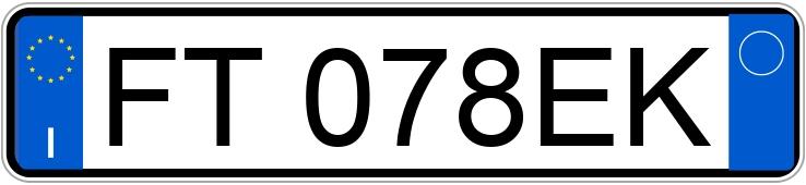 Numer rejestracyjny FT078EK posiada MAZDA Mazda3 3a serie