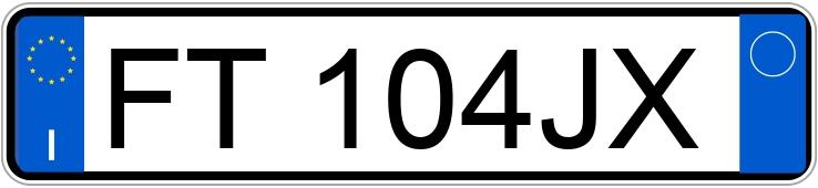 Numer rejestracyjny FT104JX posiada KIA Stonic