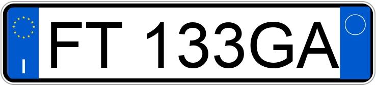 Numer rejestracyjny FT133GA posiada SMART forfour 2as.