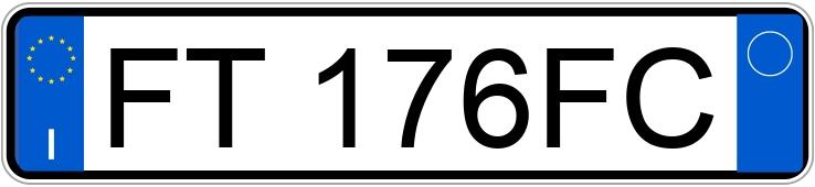 Numer rejestracyjny FT176FC posiada MERCEDES Classe A