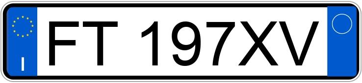 Numer rejestracyjny FT197XV posiada FIAT 500X Numer rejestracyjny FT197XV posiada FIAT 500X