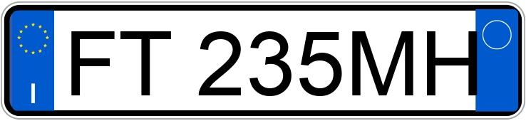 Numer rejestracyjny FT235MH posiada JEEP Wrangler 4a serie