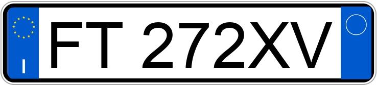 Numer rejestracyjny FT272XV posiada MAHINDRA KUV100