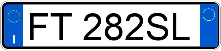 Numer rejestracyjny FT282SL posiada AUDI Q3