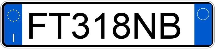 Numer rejestracyjny FT318NB posiada AUDI A3 3a serie Numer rejestracyjny FT318NB posiada AUDI A3 3a serie