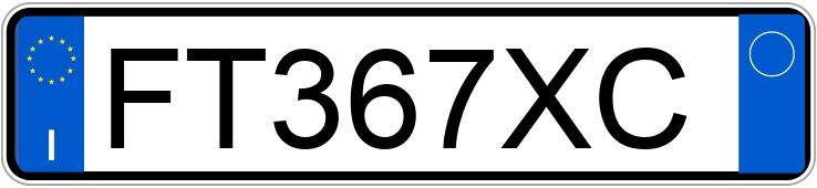 Numer rejestracyjny FT367XC posiada OPEL Mokka 1a serie