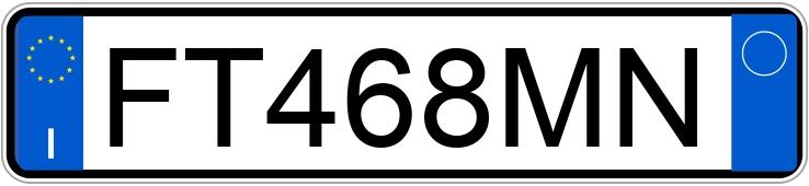 Numer rejestracyjny FT468MN posiada VOLVO XC40