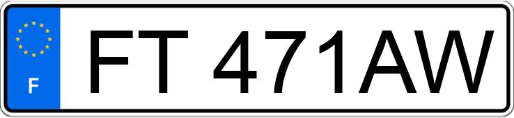 Numer rejestracyjny FT471AW posiada RENAULT CLIO V