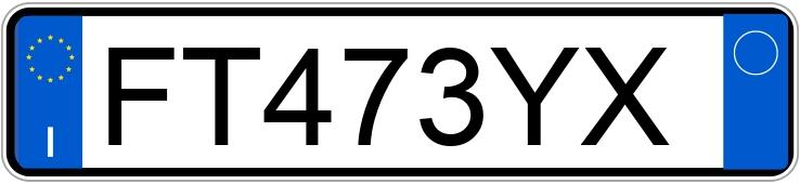 Numer rejestracyjny FT473YX posiada ALFA ROMEO Giulia Numer rejestracyjny FT473YX posiada ALFA ROMEO Giulia