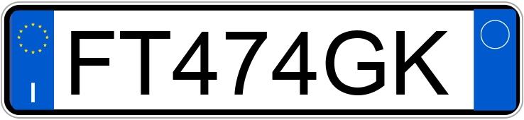 Numer rejestracyjny FT474GK posiada BMW X2