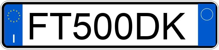 Numer rejestracyjny FT500DK posiada CITROEN C3 3a serie Numer rejestracyjny FT500DK posiada CITROEN C3 3a serie