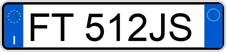 Numer rejestracyjny FT512JS posiada AUDI Q5 1a serie