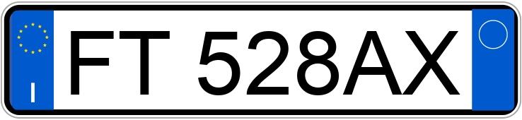 Numer rejestracyjny FT528AX posiada AUDI A3 3a serie Numer rejestracyjny FT528AX posiada AUDI A3 3a serie