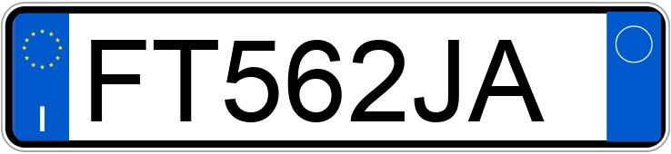 Numer rejestracyjny FT562JA posiada FORD Fiesta 7a serie Numer rejestracyjny FT562JA posiada FORD Fiesta 7a serie