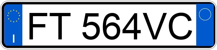 Numer rejestracyjny FT564VC posiada AUDI A3 3a serie Numer rejestracyjny FT564VC posiada AUDI A3 3a serie