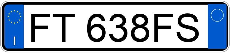 Numer rejestracyjny FT638FS posiada MERCEDES GLA