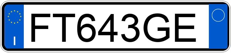 Numer rejestracyjny FT643GE posiada ALFA ROMEO Giulia Numer rejestracyjny FT643GE posiada ALFA ROMEO Giulia