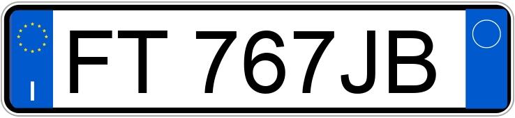 Numer rejestracyjny FT767JB posiada DACIA Duster 2a serie