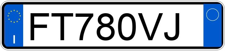 Numer rejestracyjny FT780VJ posiada JAGUAR F-Pace Numer rejestracyjny FT780VJ posiada JAGUAR F-Pace