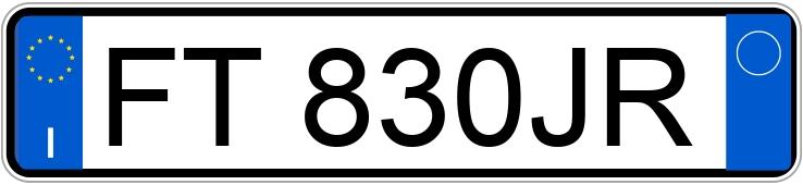Numer rejestracyjny FT830JR posiada TOYOTA Aygo 2a serie Numer rejestracyjny FT830JR posiada TOYOTA Aygo 2a serie
