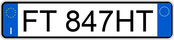 Numer rejestracyjny FT847HT posiada JEEP Compass 2a serie