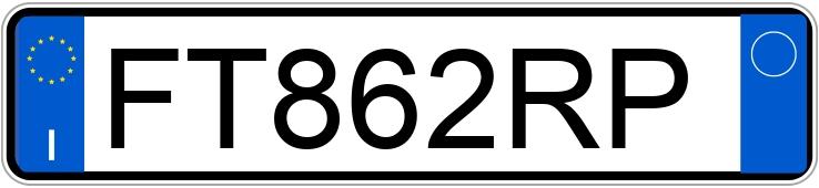 Numer rejestracyjny FT862RP posiada MERCEDES Classe A